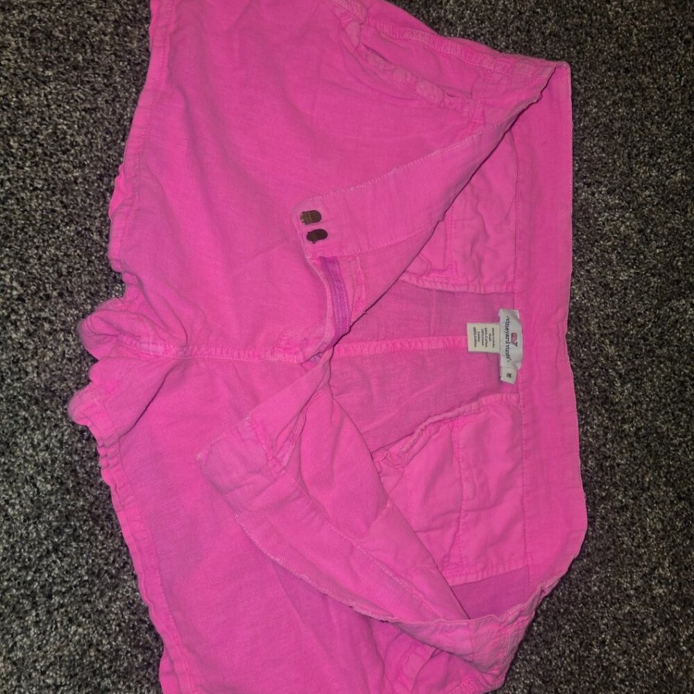 Size 16 linen woman Vineyard Vine shorts